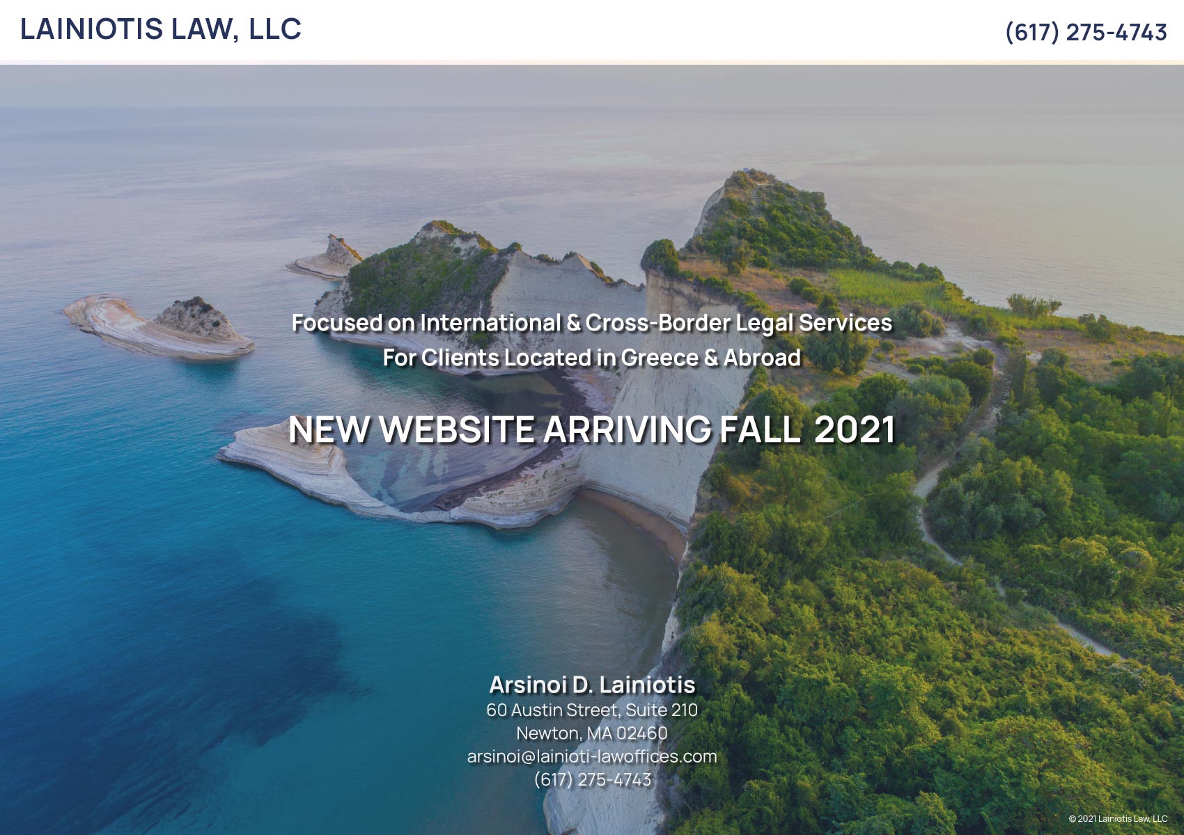 Coming soon, Lainioti Law Offices, Athens, Greece - Law